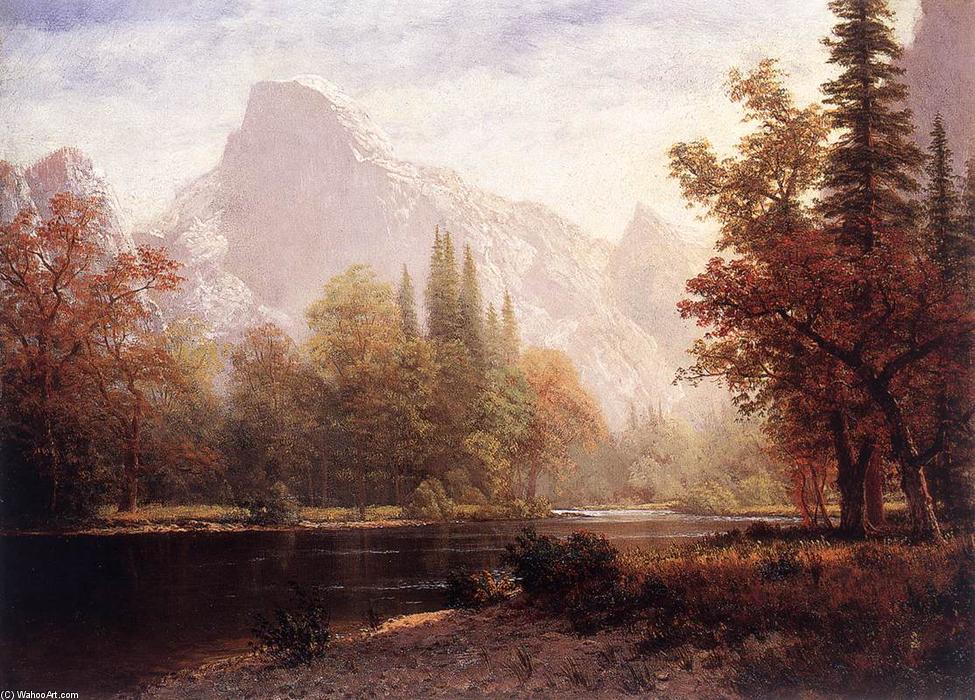 Yosemite Valley At Sunset — Albert Bierstadt