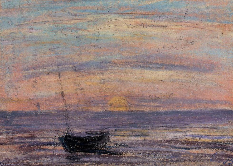 Fishing Boat — Eugène Louis Boudin