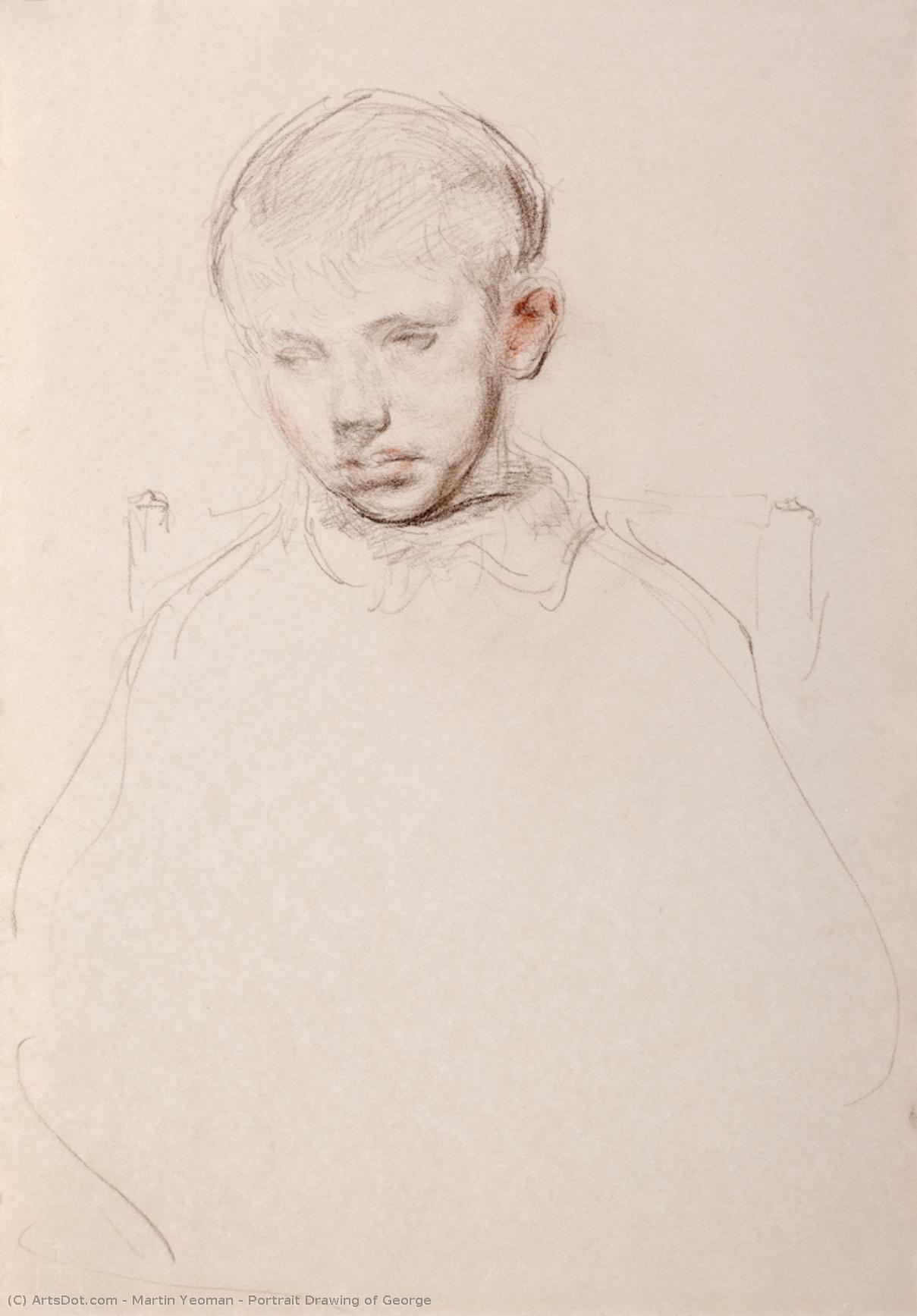 Portrait Drawing Of George — Martin Yeoman
