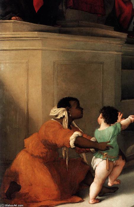 St Lucy Altarpiece (detail) — Lorenzo Lotto