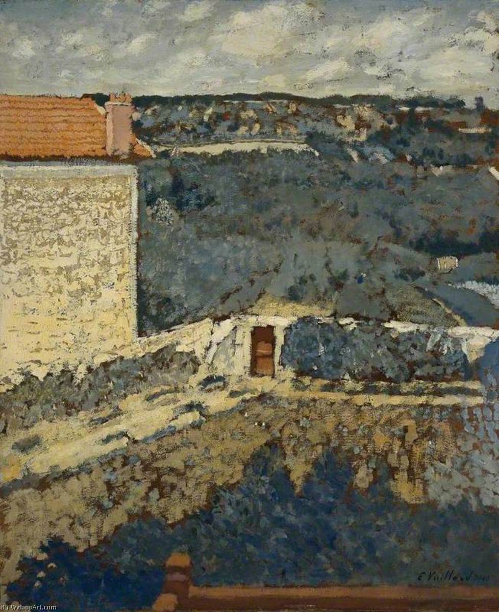 Landscape House On The Left (paysage Maison À Gauche) — Jean-édouard Vuillard