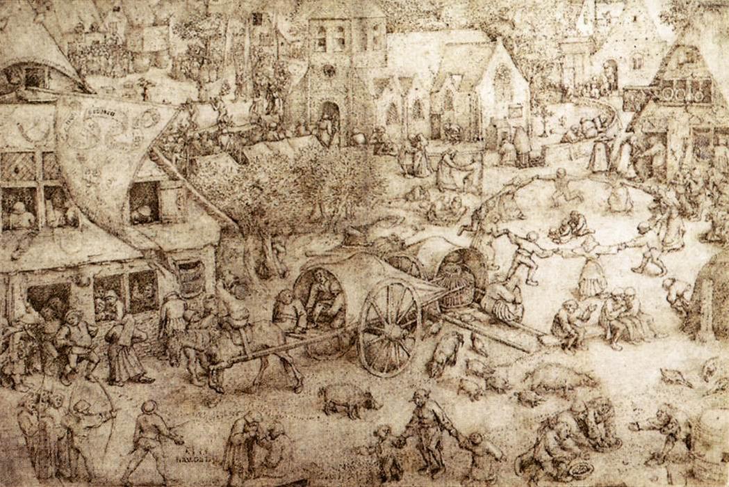 Der Markt Zu Hoboken — Pieter Bruegel Der Ältere