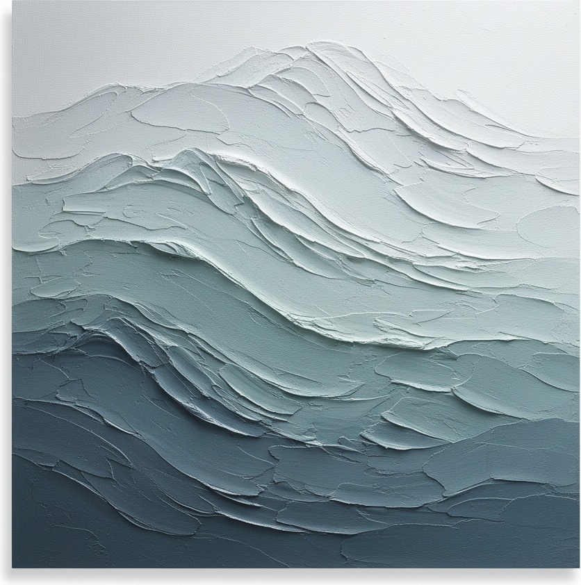Stratigraphy Of The Deep: A Monochromatic Meditation On Earthen Flow — Christian Noiret