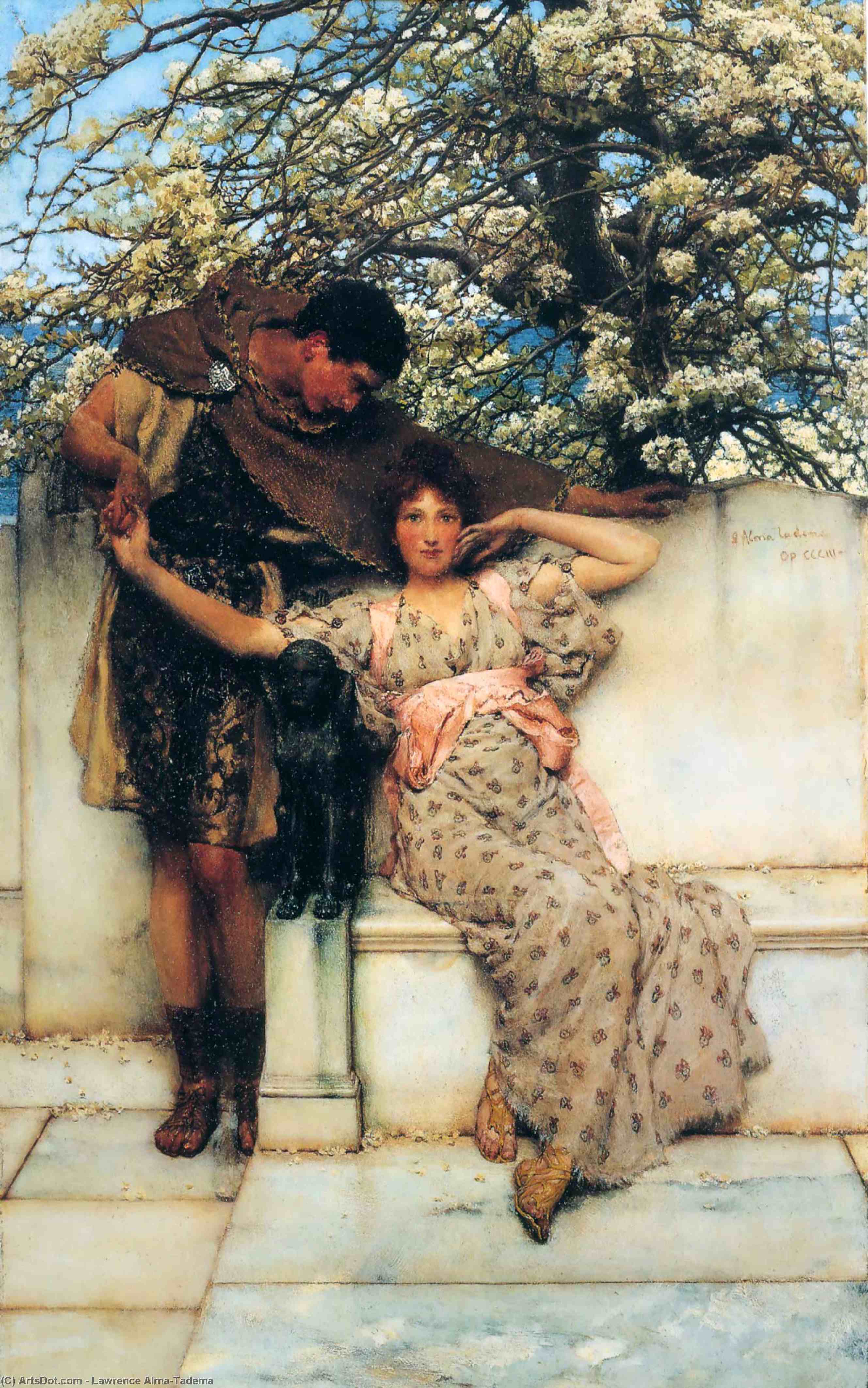 Promise Of Spring — Lourens Alma Tadema