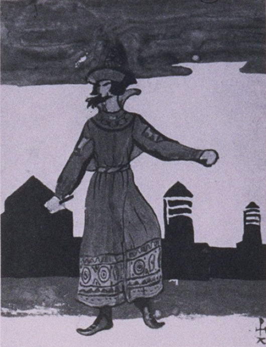 'sketch Of Costumes For ''snow Maiden''' — Nikolai Konstantinowitsch Roerich