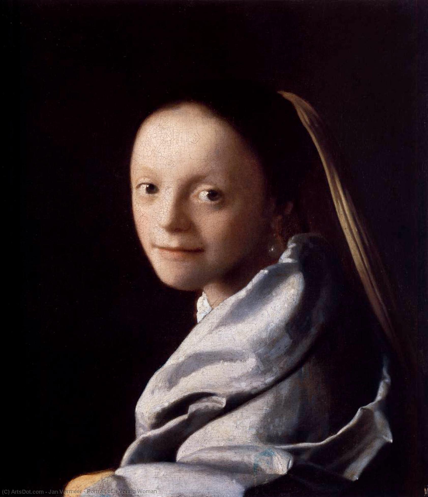 Retrato De Una Joven — Johannes Vermeer