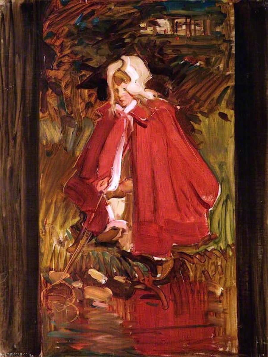 Girl In Red — Robert Brough