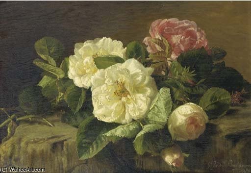Wild Roses — Geraldine Jacoba Van De Sande Bakhuyzen