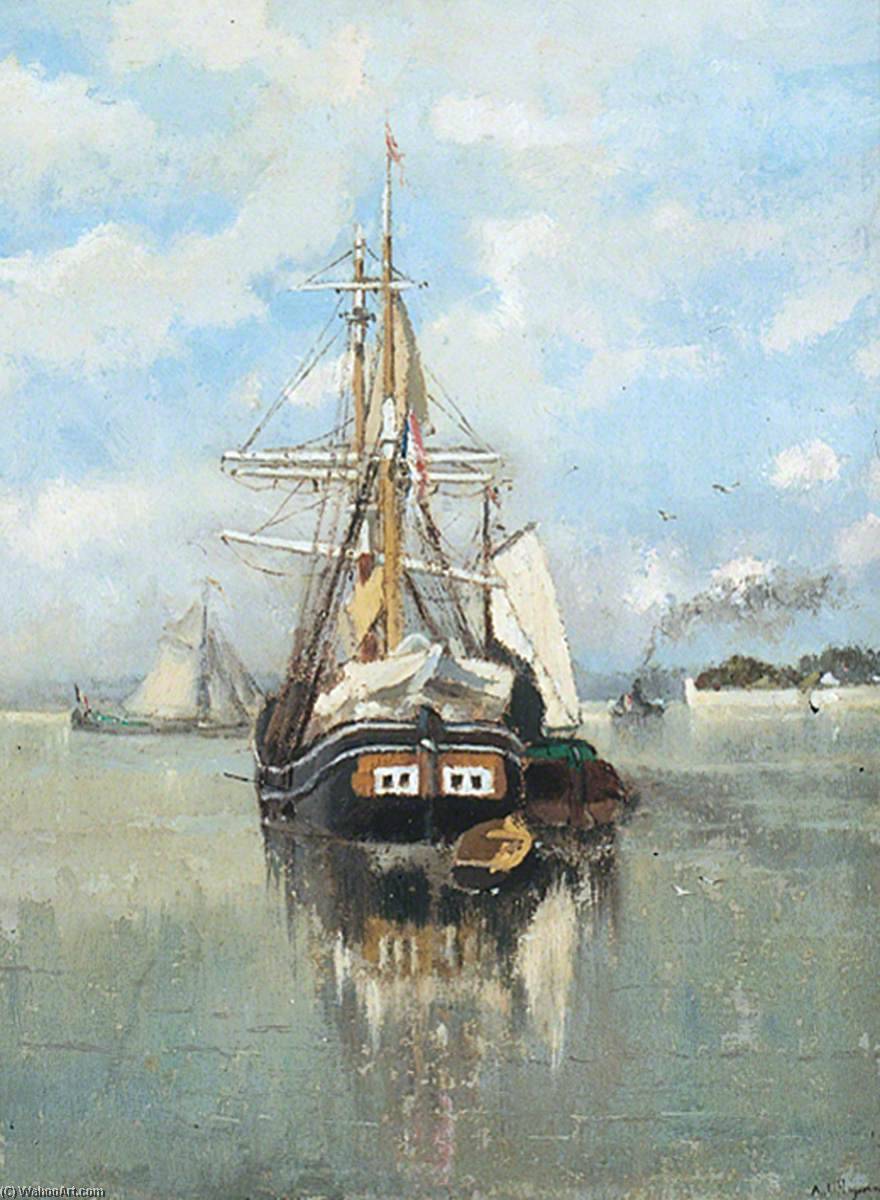 On The Scheldt At Antwerp, Belgium — Adriaan Josef Heymans