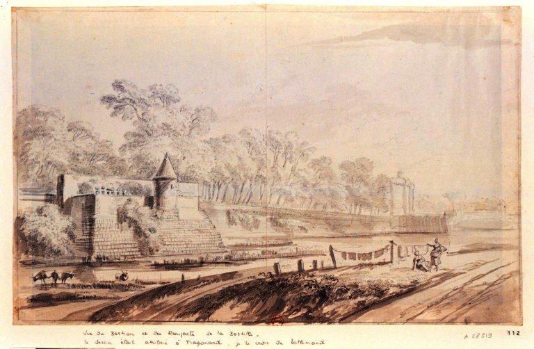 Le Bastion Et Les Remparts De La Bastille — Jean Baptiste Lallemand