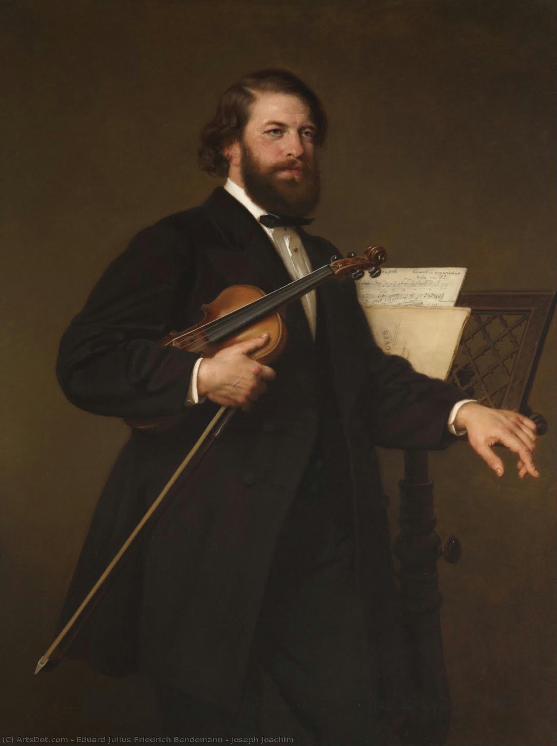 Joseph Joachim — Eduard Julius Friedrich Bendemann