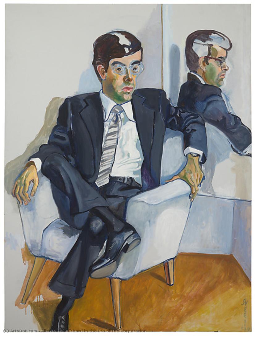 Richard In The Era Of The Corporation — Alice Neel