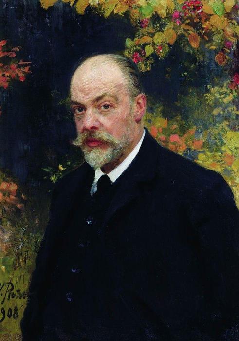Portrait Of Kryuchkov — Ilya Yefimovich Repin