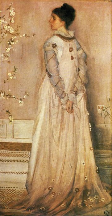 Sinfonie In Hautfarben Und Rosa: Porträt Von Mrs. Frances Leyland — James Abbott Mcneill Whistler