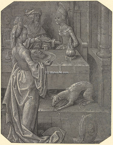 Salome With The Head Of John The Baptist — Robinet Testard