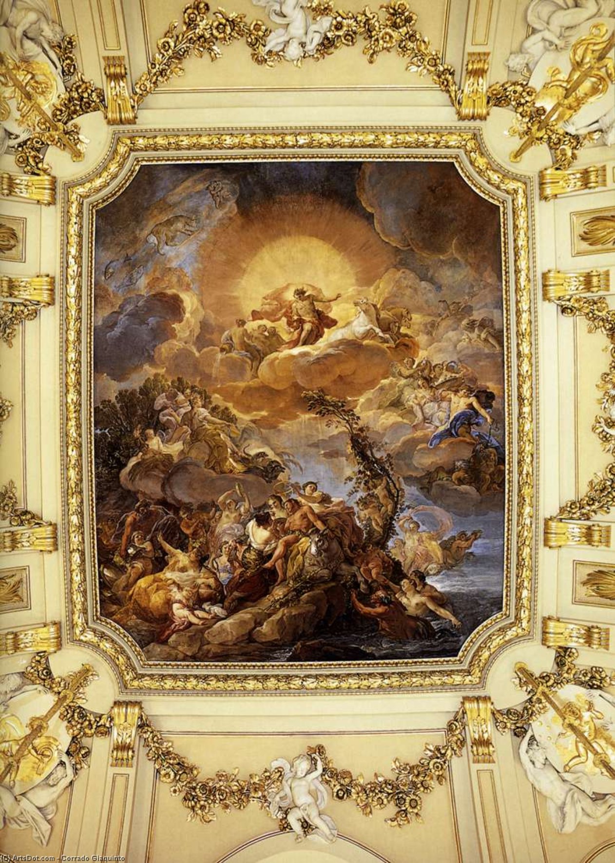 The Birth Of The Sun And The Triumph Of Bacchus — Corrado Giaquinto