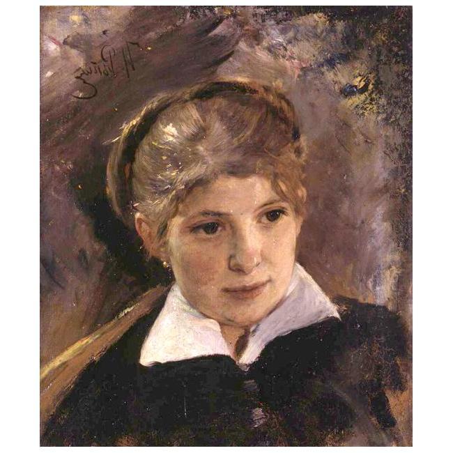 Portrait Of A Woman — Ilya Yefimovich Repin