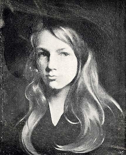 Miss Tribbie, (painting) — George De Forest Brush