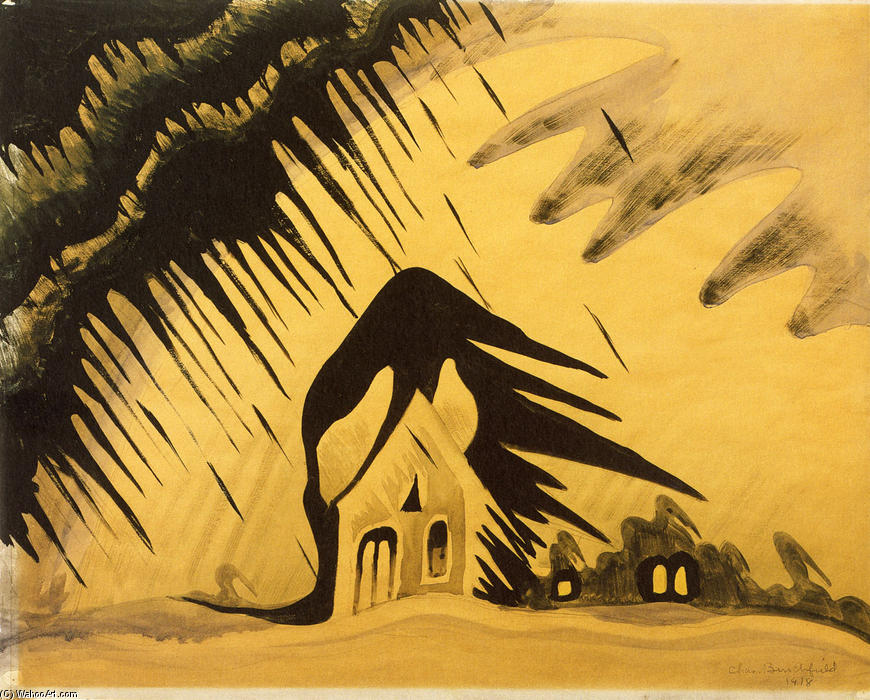 The East Wind 1 — Charles Burchfield