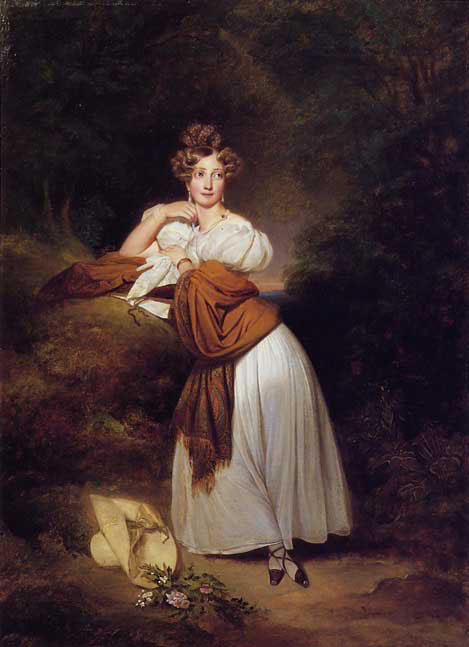 Sophie Guillemette, Grand Duchess Of Baden — Franz Xavier Winterhalter
