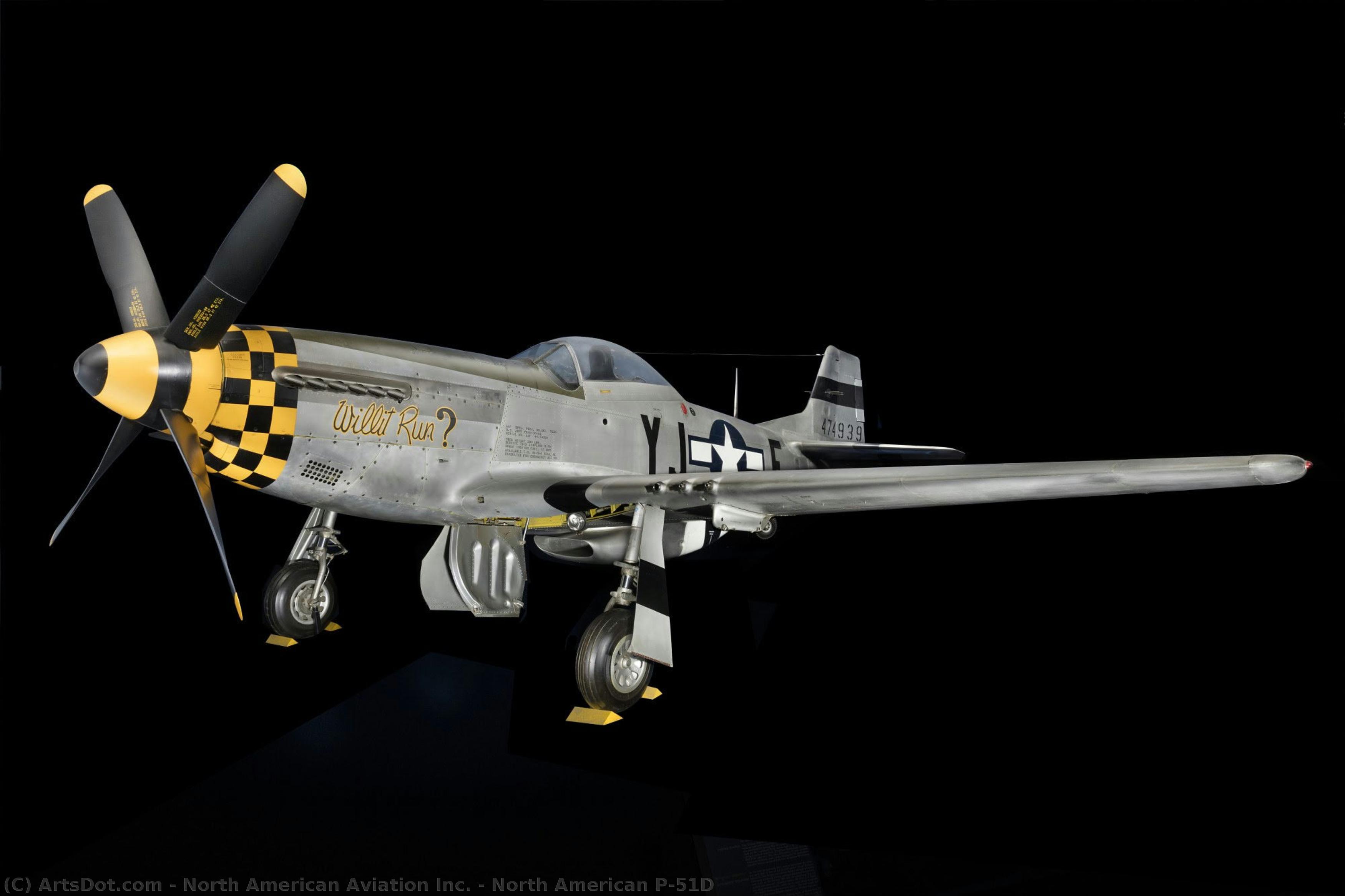 North American P-51d — North American Aviation Inc.