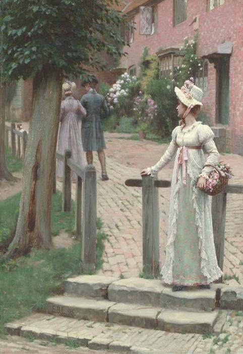 Sally — Edmund Blair Leighton