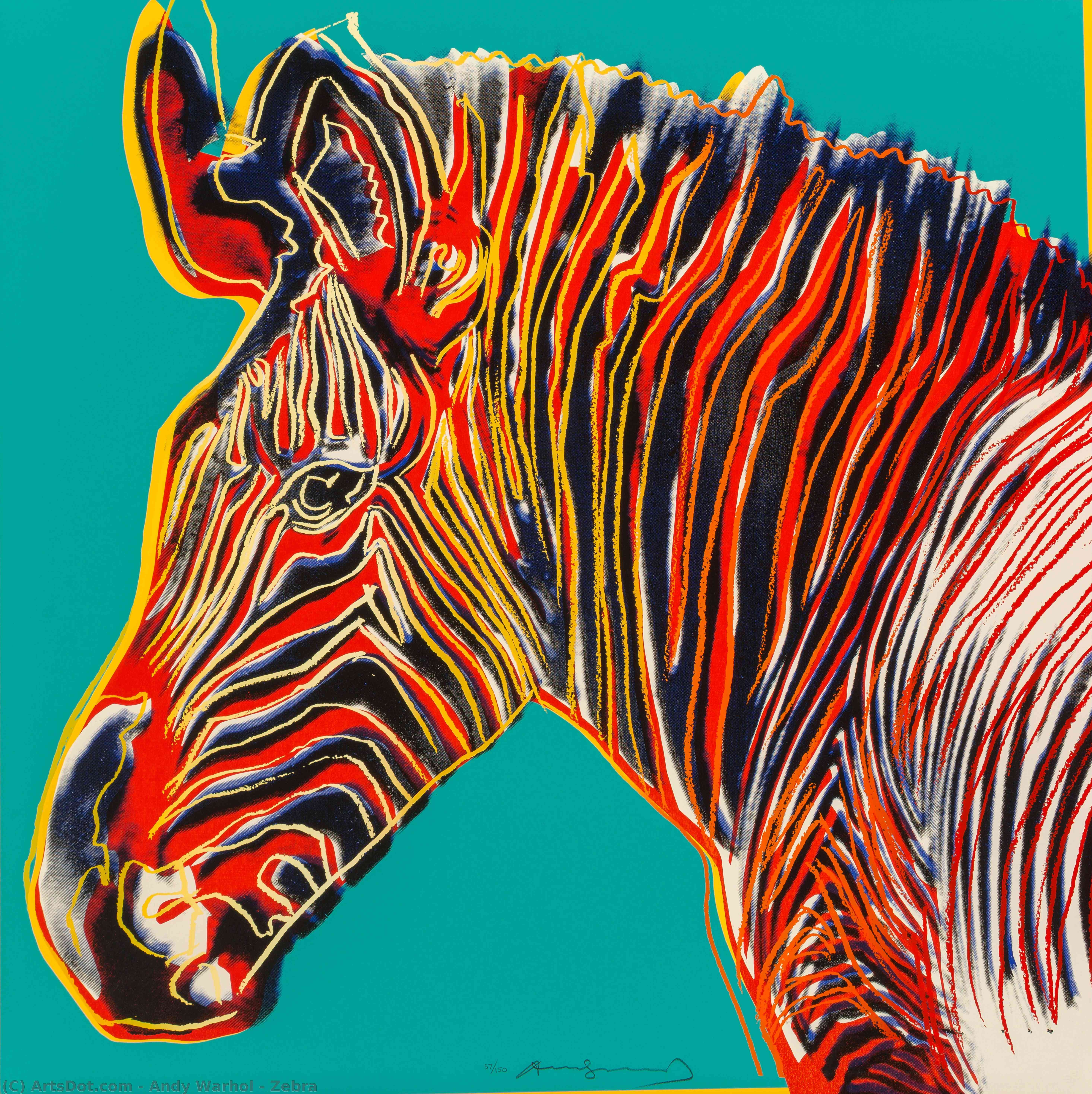 Cebra — Andy Warhol