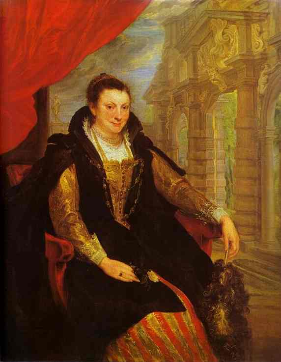 Portrait Of Isabella Brant — Sir Anthony Van Dyck