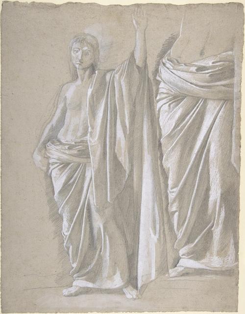 Estudio De Una Figura Vestida — Hilaire-germain-edgar Degas