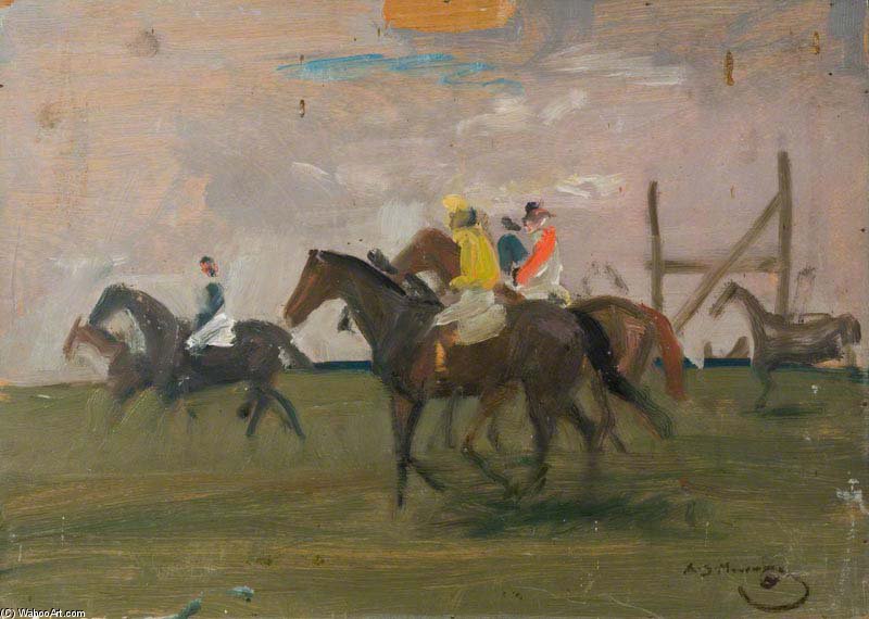 Before The Start — Sir Alfred James Munnings