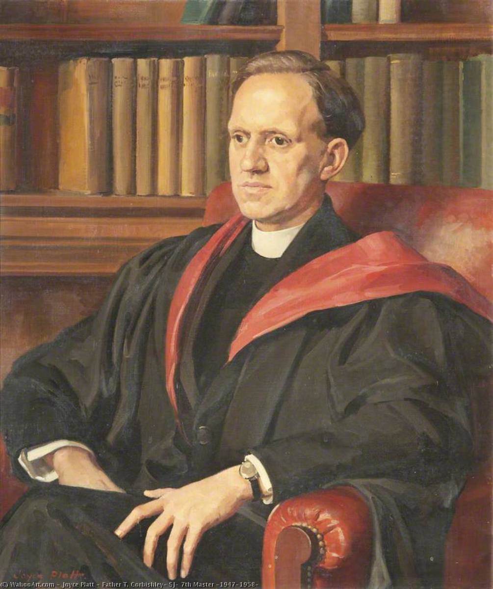 Father T. Corbishley, Sj, 7th Master (1947–1958) — Joyce Platt