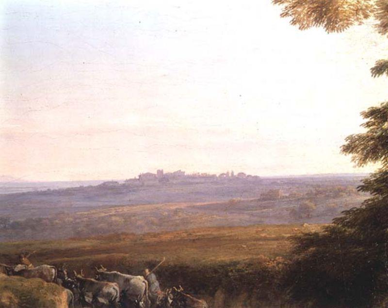 Landscape With Cowherds — Claude Lorrain (claude Gellée)