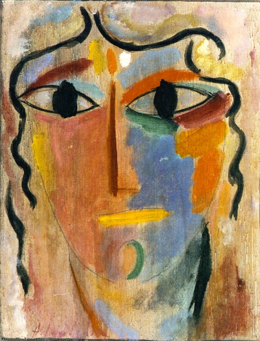 Mystical Head — Alexej Von Jawlensky