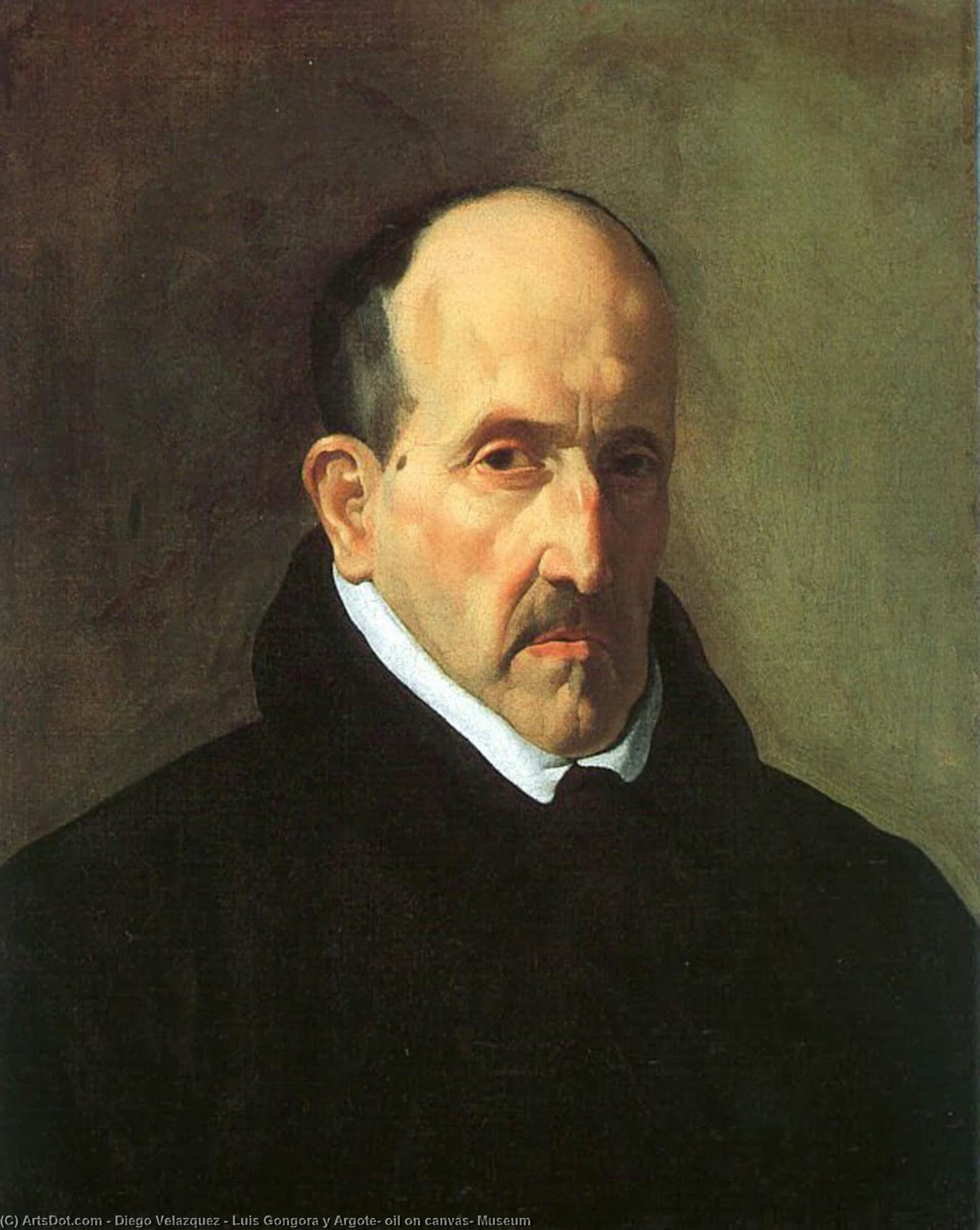 Luis Gongora Y Argote, Oil On Canvas, Museum — Diego Velázquez