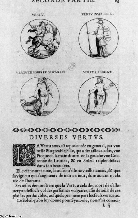 Representation Of Virtues — Cesare Ripa