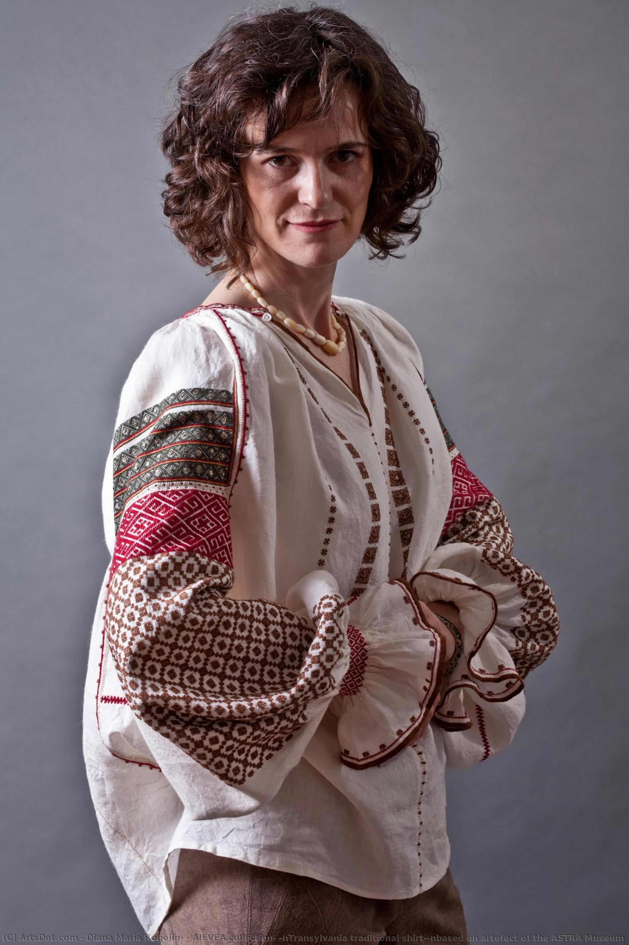 Aievea Collection; \ntransylvania Traditional Shirt;\nbased On Artefact Of The Astra Museum — Diana Maria Rogojină