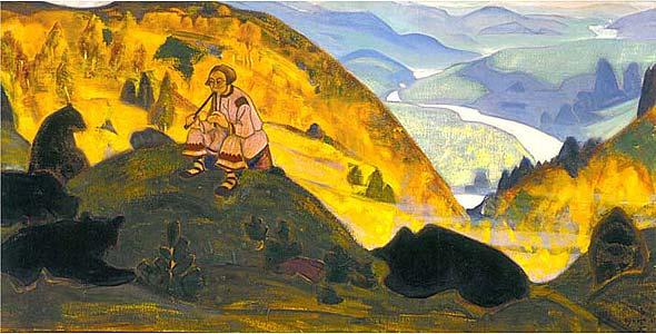 Human Ancestors — Николай Константинович Роерих