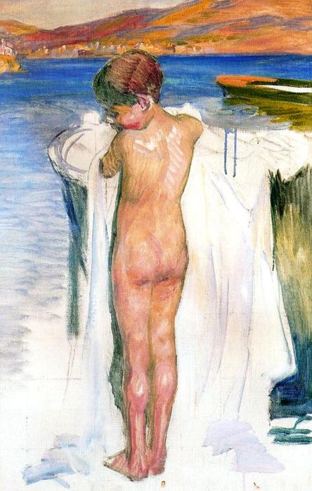 Bather In Cadaqués — José Mongrell Torrent