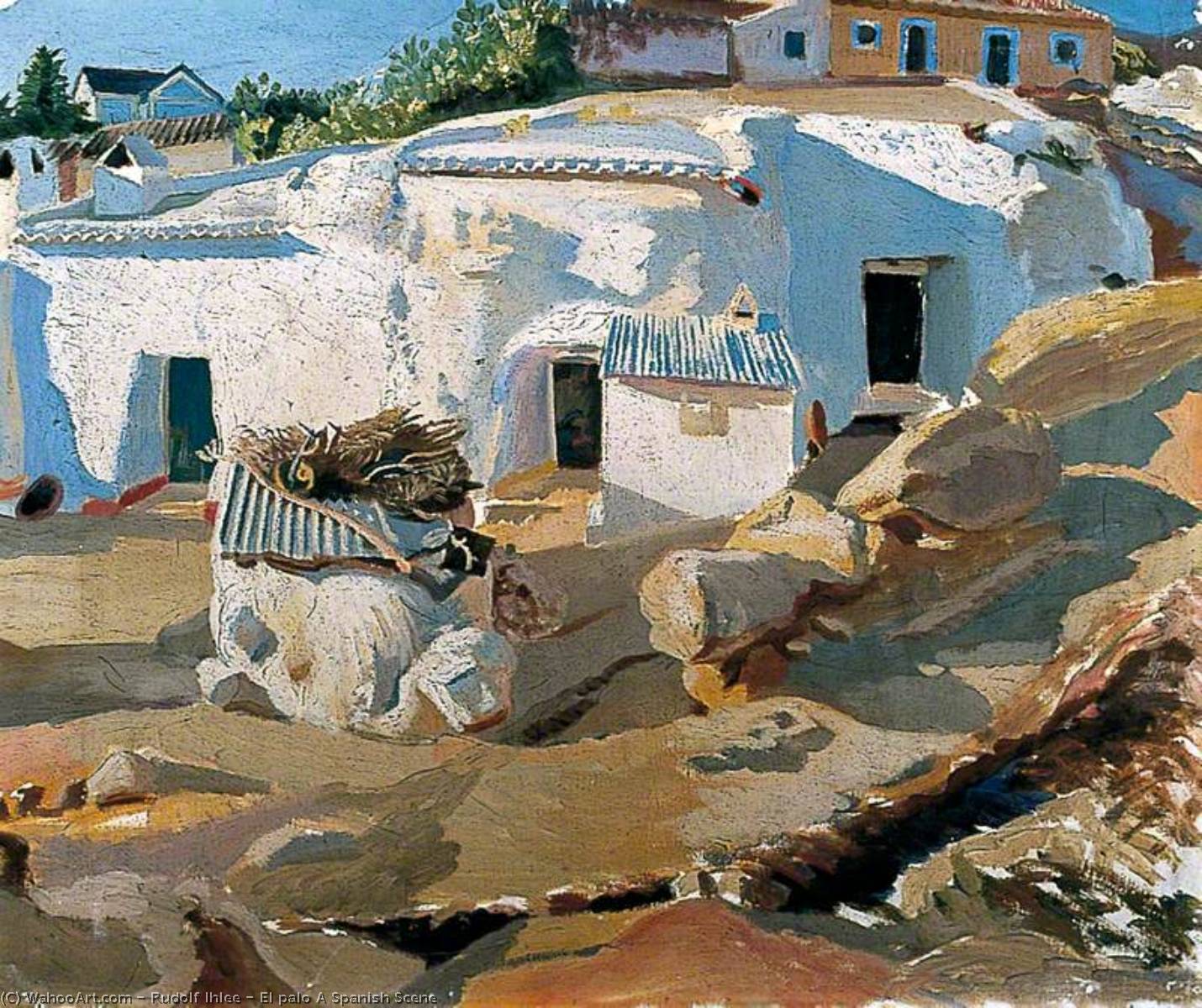 El Palo A Spanish Scene — Rudolf Ihlee