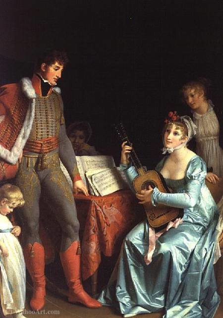 The Duchess Of Abrantes And General Junot — Marguerite Gérard