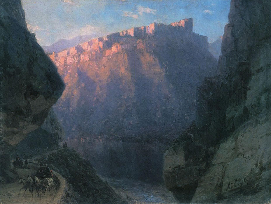 Darial Gorge — Иван Константинович Айвазовский