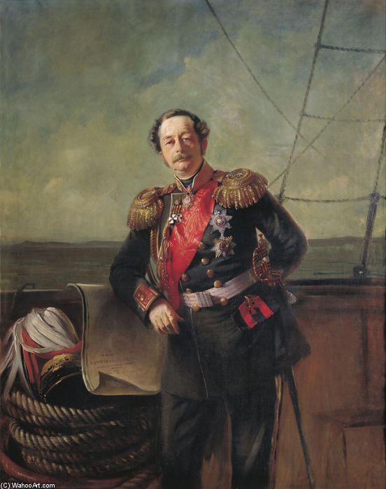 Portrait Of The Count Nikolay Muravyov-amursky — Konstantin Yegorovich Makovsky