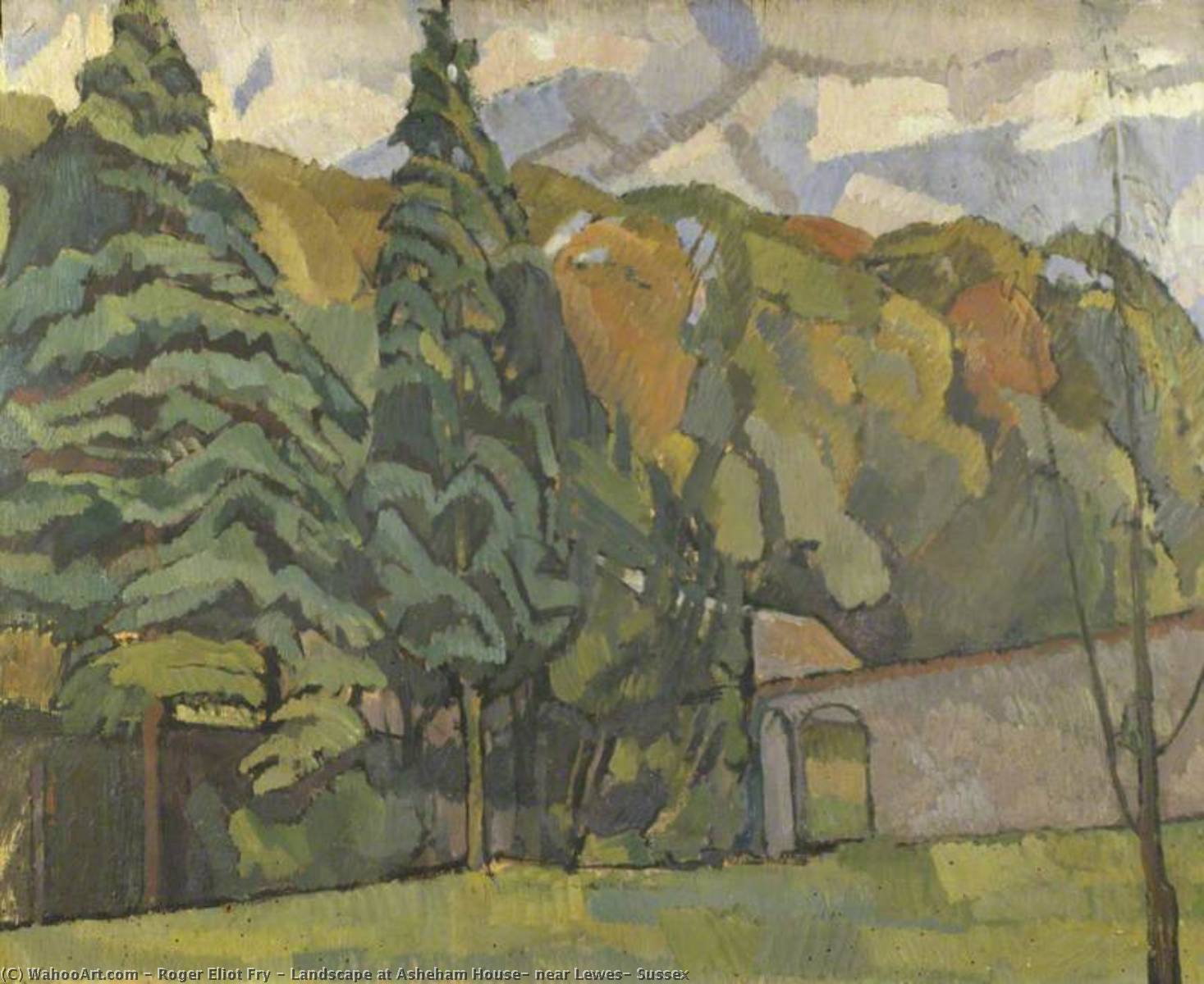 Landscape At Asheham House, Near Lewes, Sussex — Roger Eliot Fry