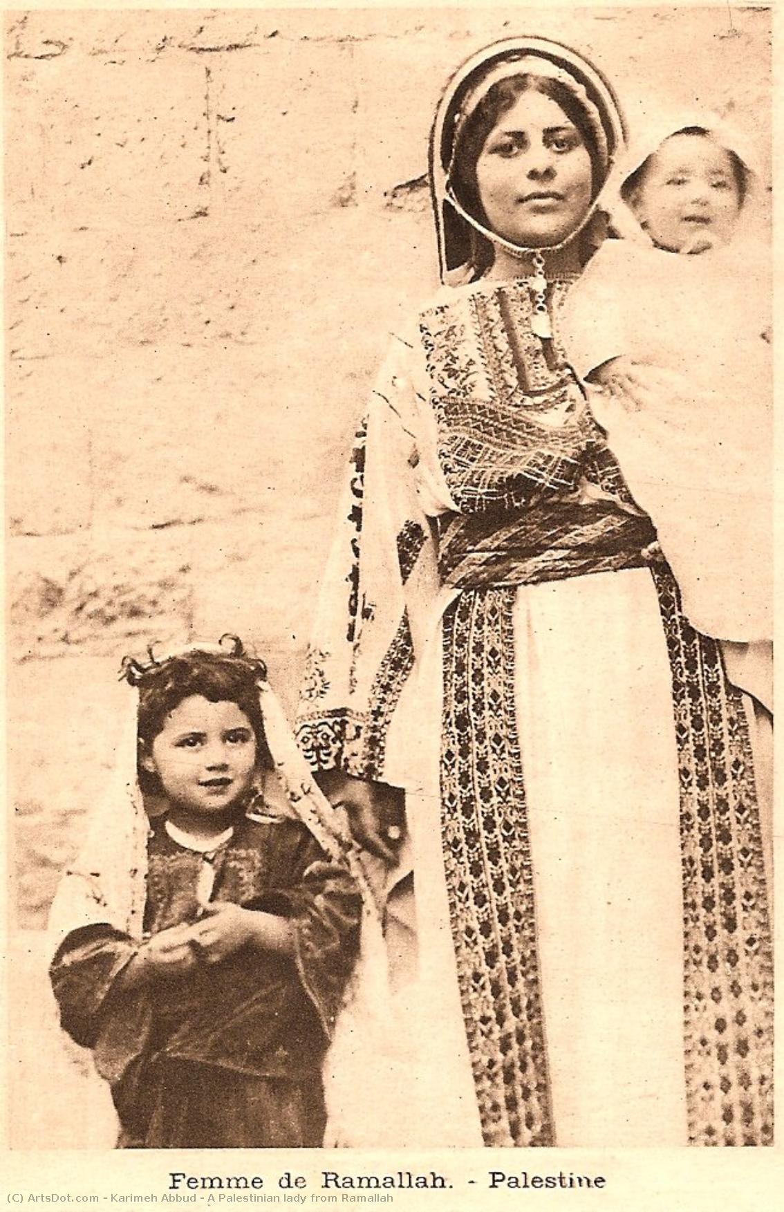 A Palestinian Lady From Ramallah — Karimeh Abboud