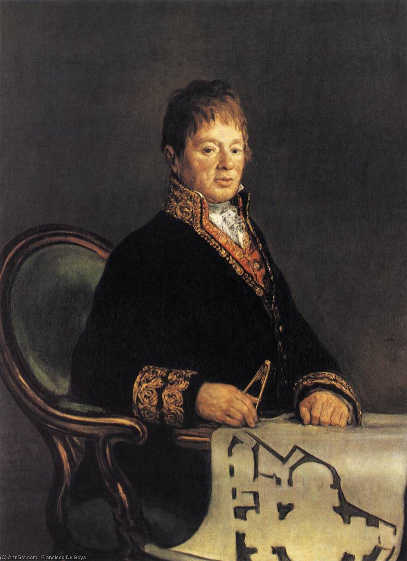 Don Juan Antonio Cuervo — Francisco José De Goya Y Lucientes