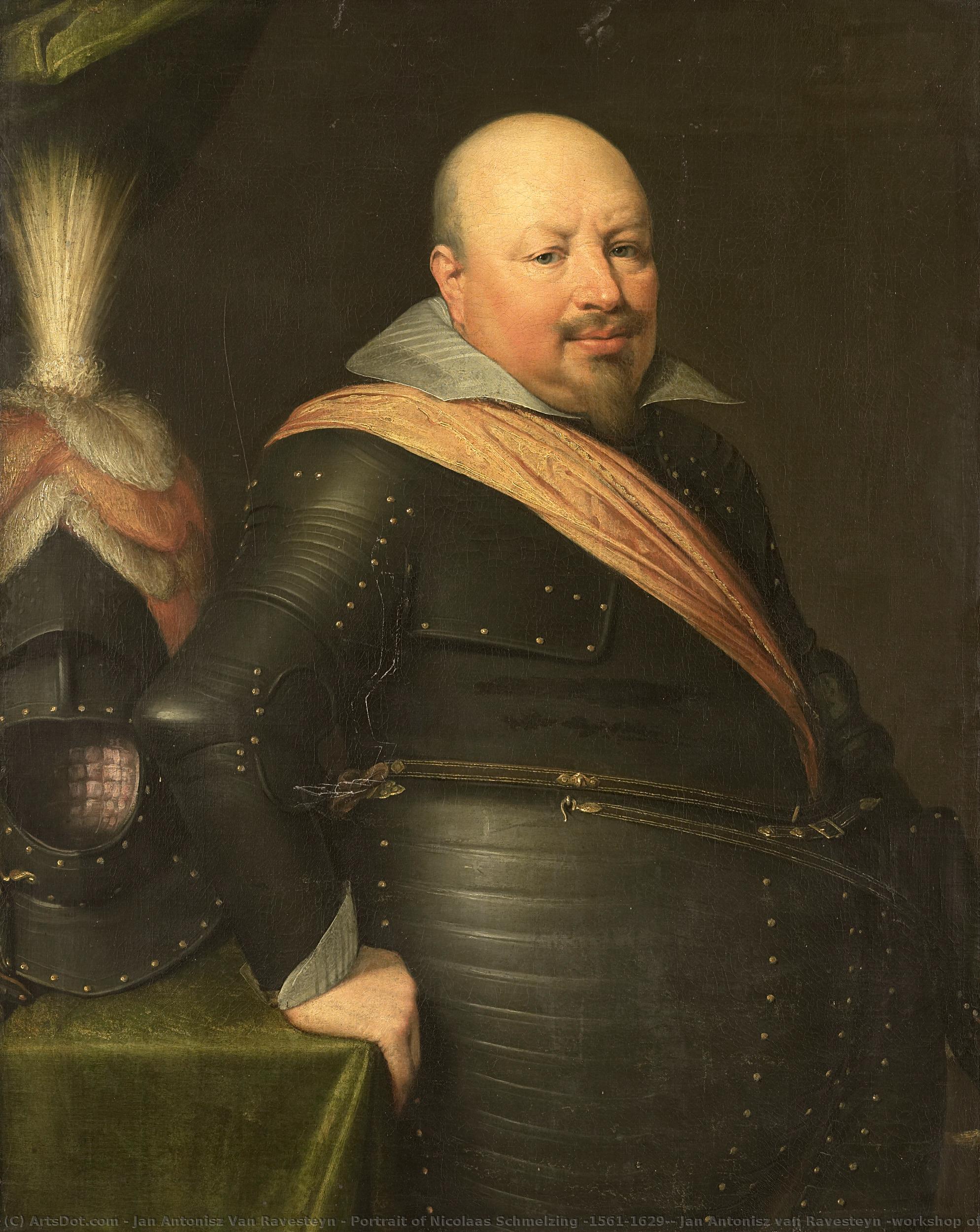 Portrait Of Nicolaas Schmelzing (1561-1629), Jan Antonisz Van Ravesteyn (workshop Of), In Or After 1611 — Jan Antonisz Van Ravesteyn