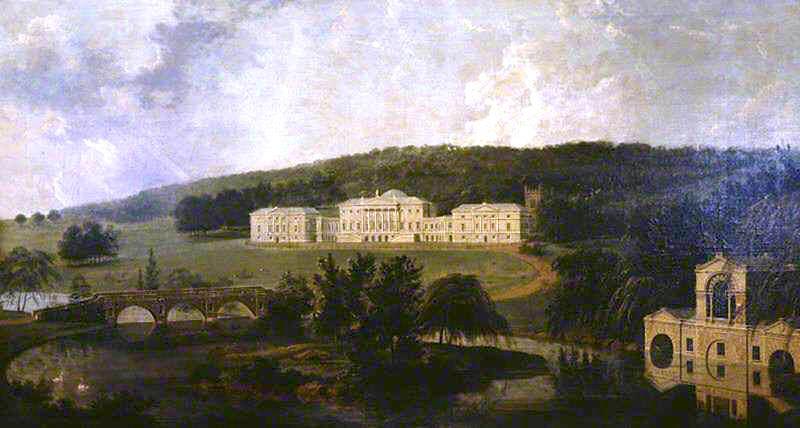 Kedleston Hall From The North — George Curt The Elder
