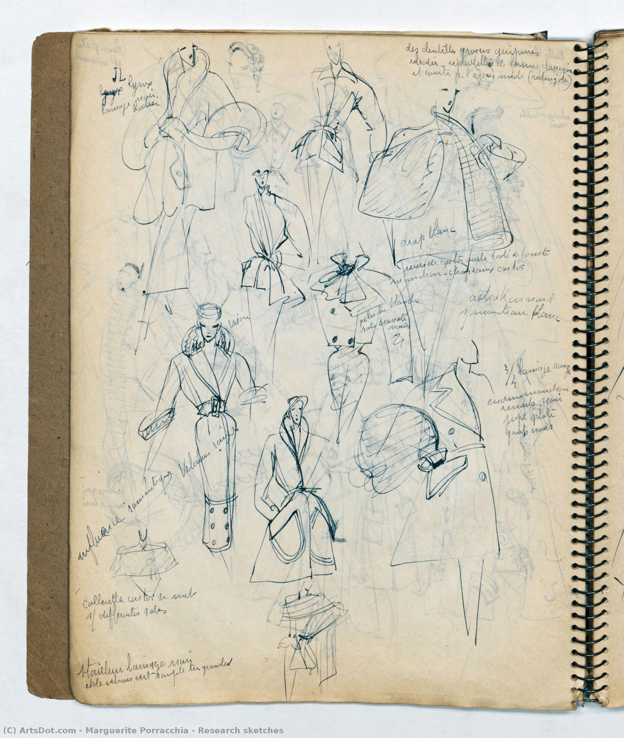 Research Sketches — Marguerite Porracchia