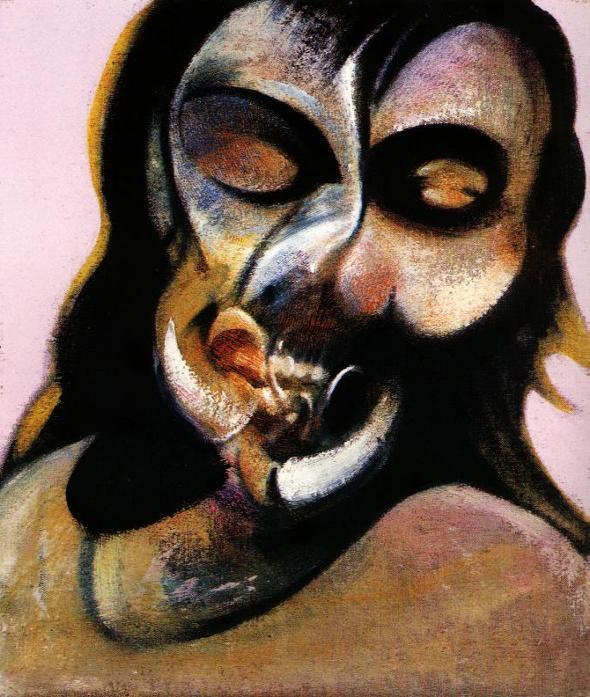 Study Of Henrietta Moraes Laughing, 1969 — Francis Bacon