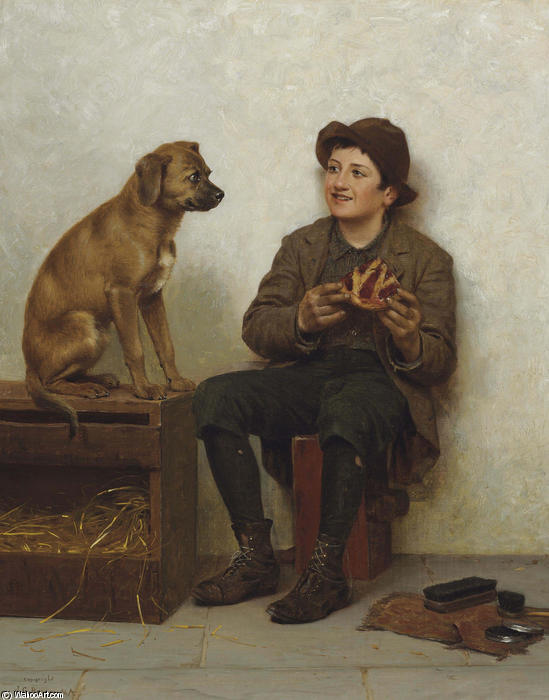 A Taste For Pie — John George Brown